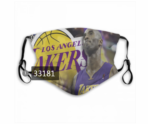 2021 NBA Los Angeles Lakers 24 kobe bryant 33181 Dust mask with filter